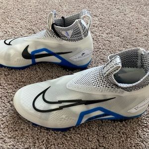 Nike Alpha Menace Elite 3 Football Cleats Ghost Laces CT6648-101 Mens Size 12